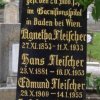 Fleischer Agnetha 1853-1933 Grabstein